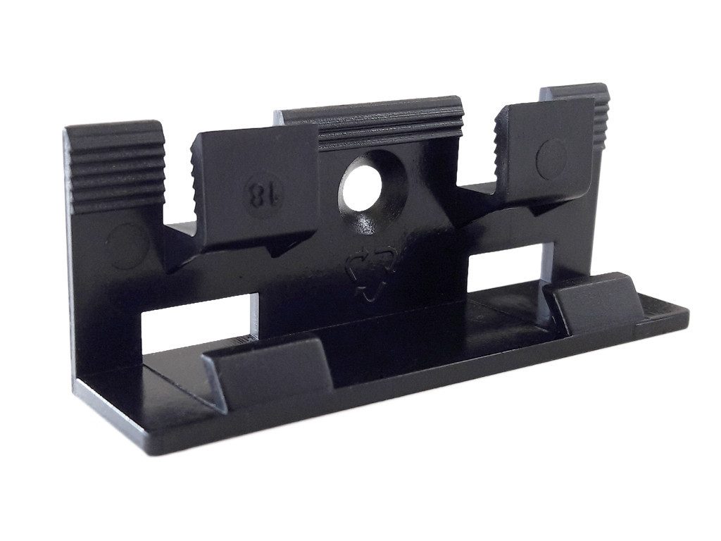PROFI Sockelleisten-Endkappe Sockelleisten-Clip für Profile 16 x 58 mm, 19 x 57 mm und 19 x 80 mm, L: 14 cm, H: 3 cm