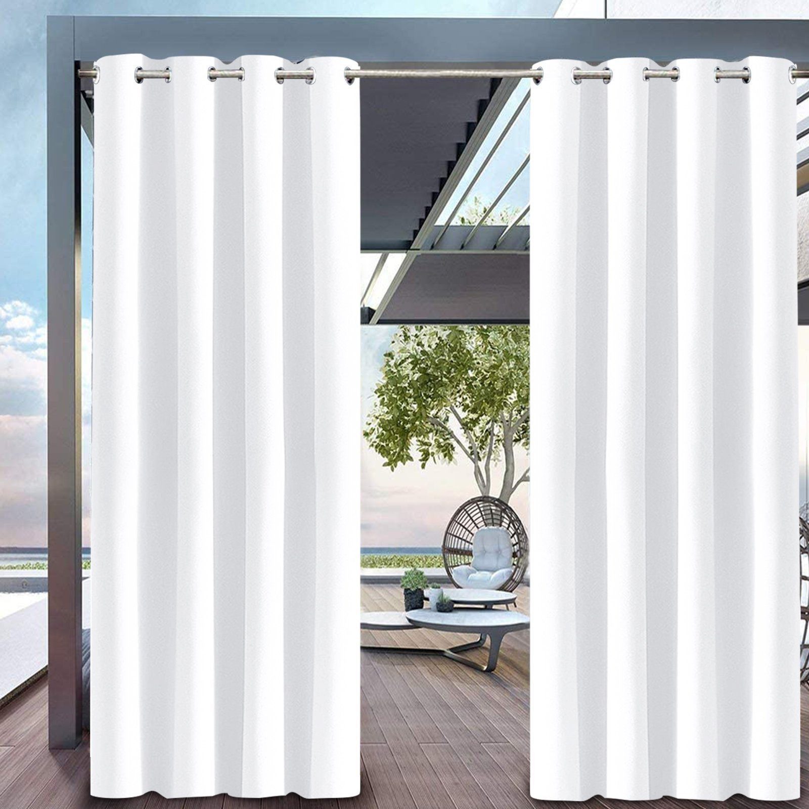 BYSURE Gardine, Ösen (1 St), verdunkelnd, günstig online kaufen