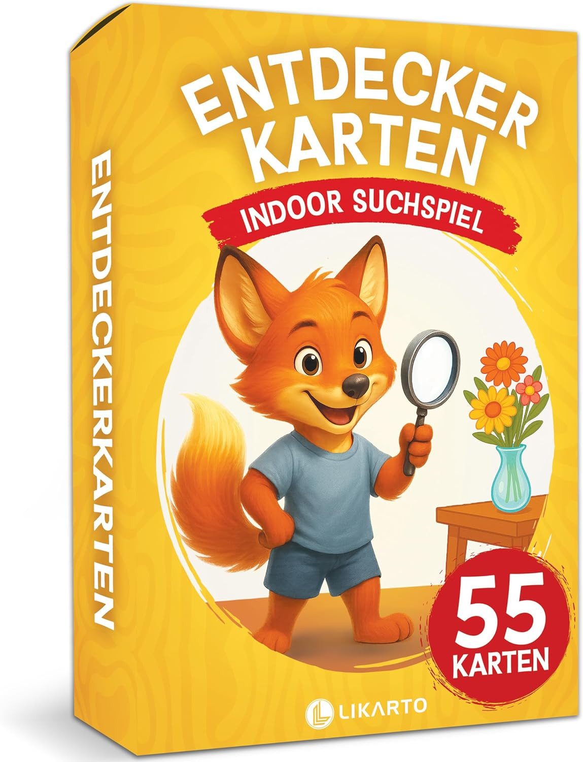 Likarto Lernspielzeug LIKARTO Entdeckerkarten Kinder Indoor, Suchspiel & Zuhause entdecken