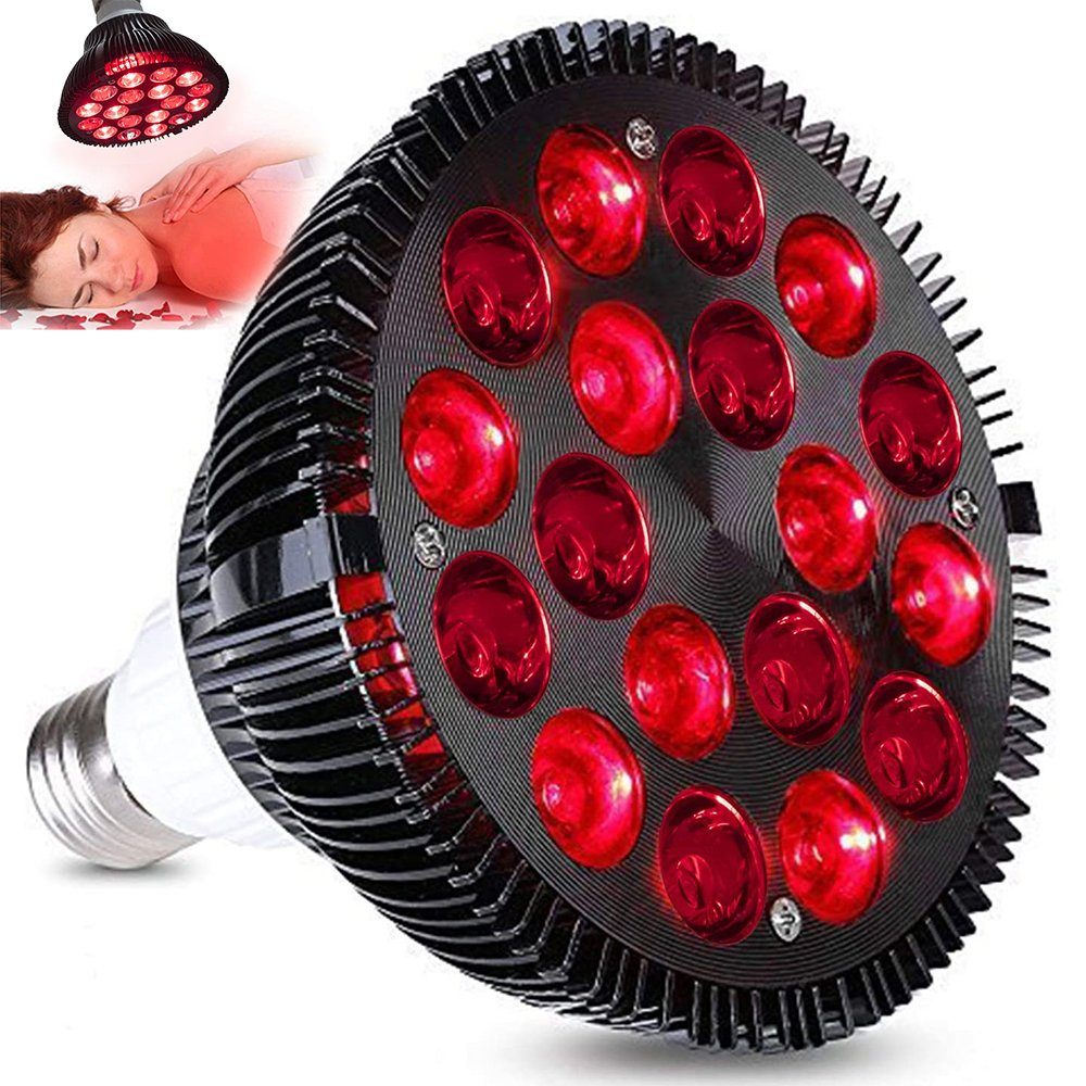 Rosnek Infrarotlampe Wärmestrahler Wärmelampe Leuchtmittel, Infrarotbirne,18W /54W