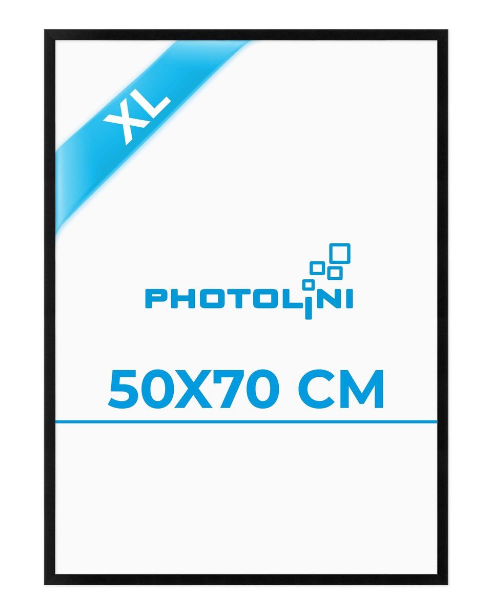 PHOTOLINI Bilderrahmen Poster-Einzelrahmen Modern Schmal, (1 Rahmen)