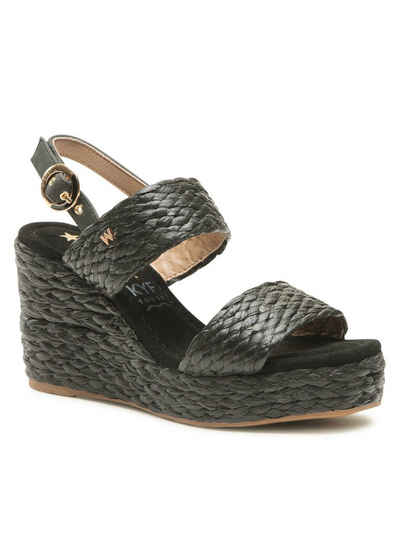 Wrangler Sandalen Cohibara Raffia WL31553A Black 062 Sandale