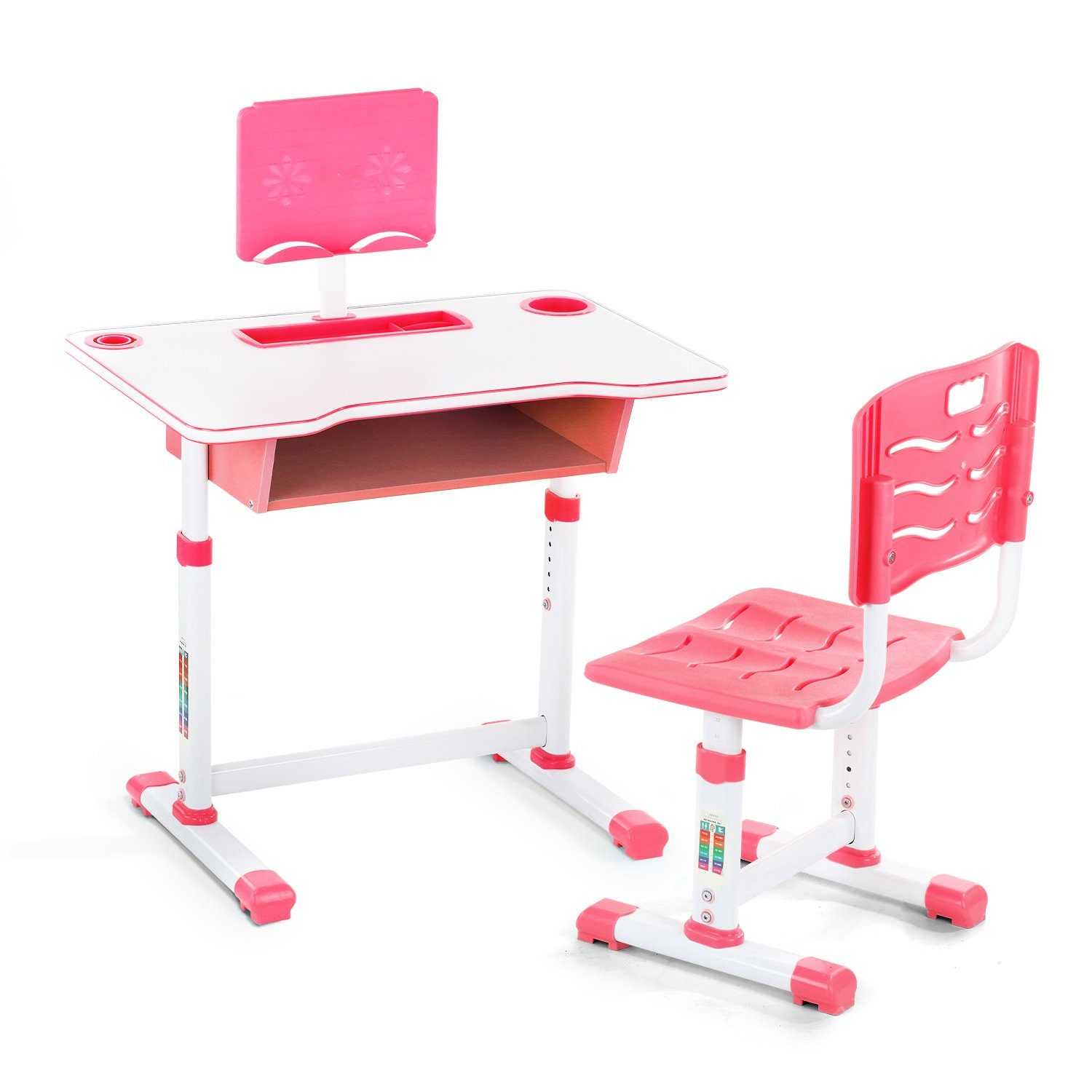 OULENBIYAR Kinderschreibtisch höhenverstellbar (Set), mit Lampe, günstig online kaufen