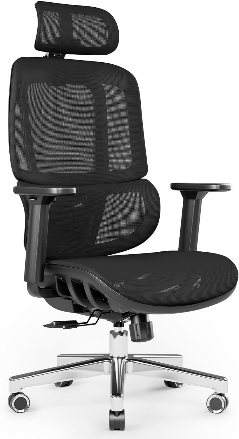JOYFLY Bürostuhl (Bürostuhl ergonomisch: Schreibtischstuhl mit verstellbarem Sitz), Bürostuhl Ergonomisch, Ergonomischer Bürostuhl Office Chair
