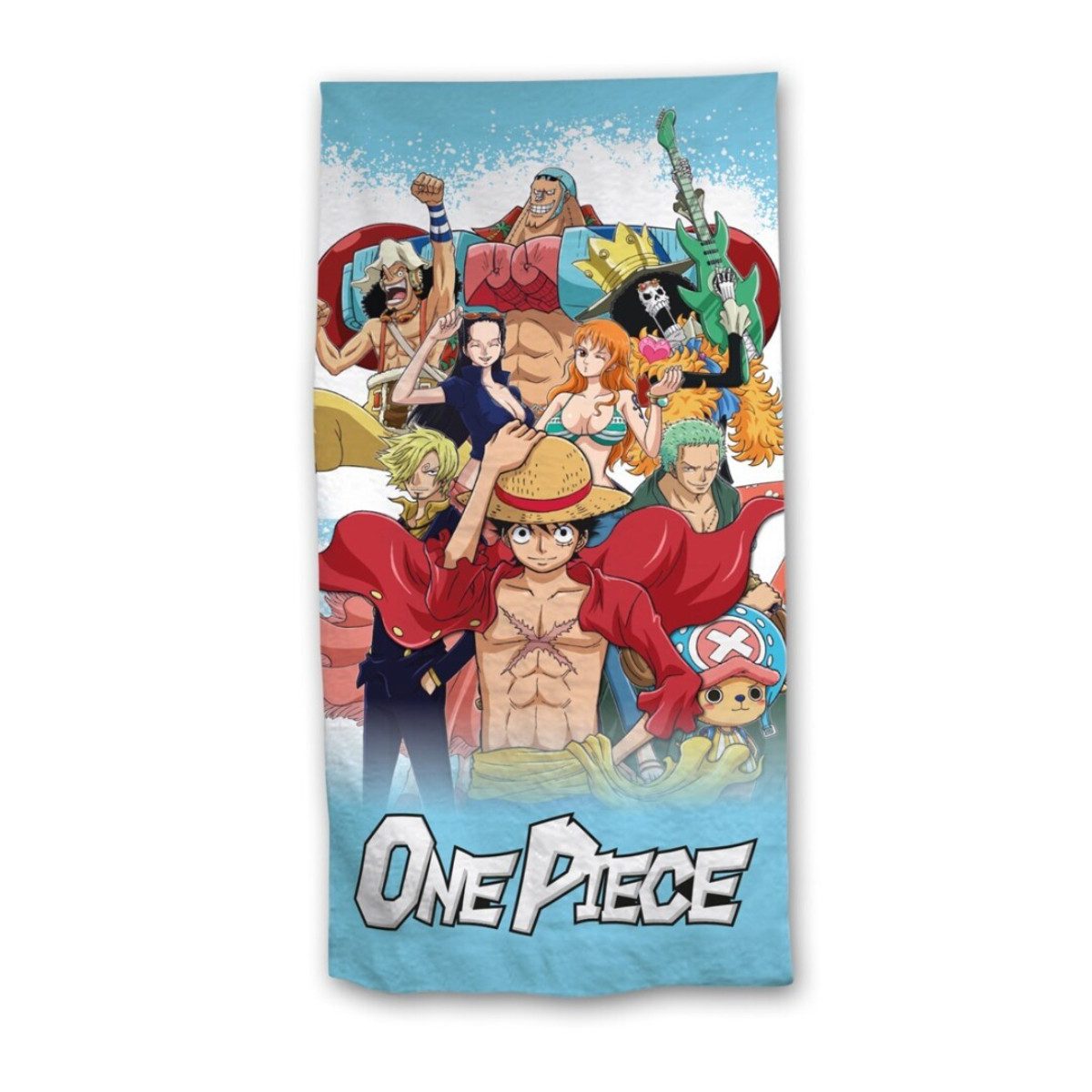 Aymax sprl Strandtuch One Piece Badehandtuch aus 100% Baumwolle 90x170 cm
