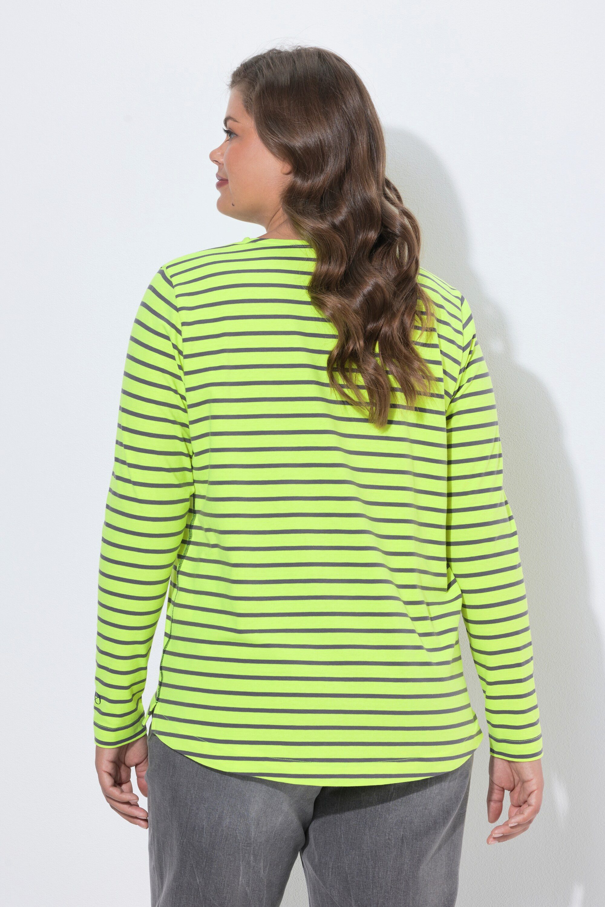 Laurasøn Longsleeve Ringelshirt Langarm Rundhalsausschnitt – Bild 3 von 4