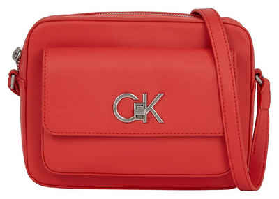 Calvin Klein Mini Bag RE-LOCK CAMERA BAG W/FLAP, mit Marken-Emblem vorne