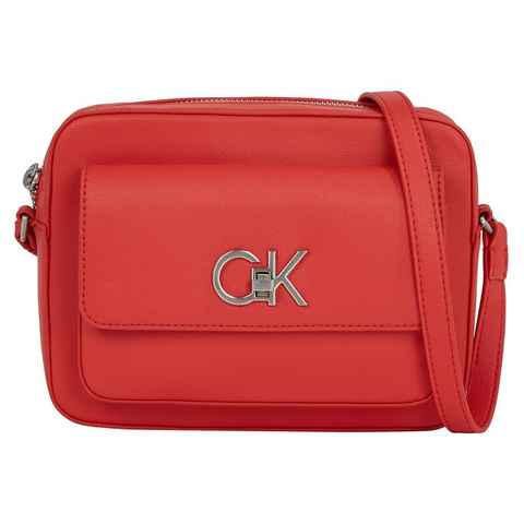 Calvin Klein Mini Bag RE-LOCK CAMERA BAG W/FLAP, mit Marken-Emblem vorne