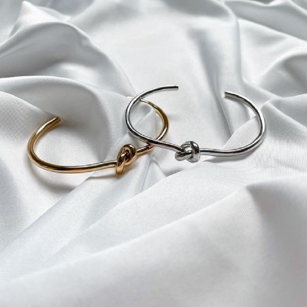 GOLDKLEIN Armreif Edelstahl Armband Knoten Schmuck günstig online kaufen