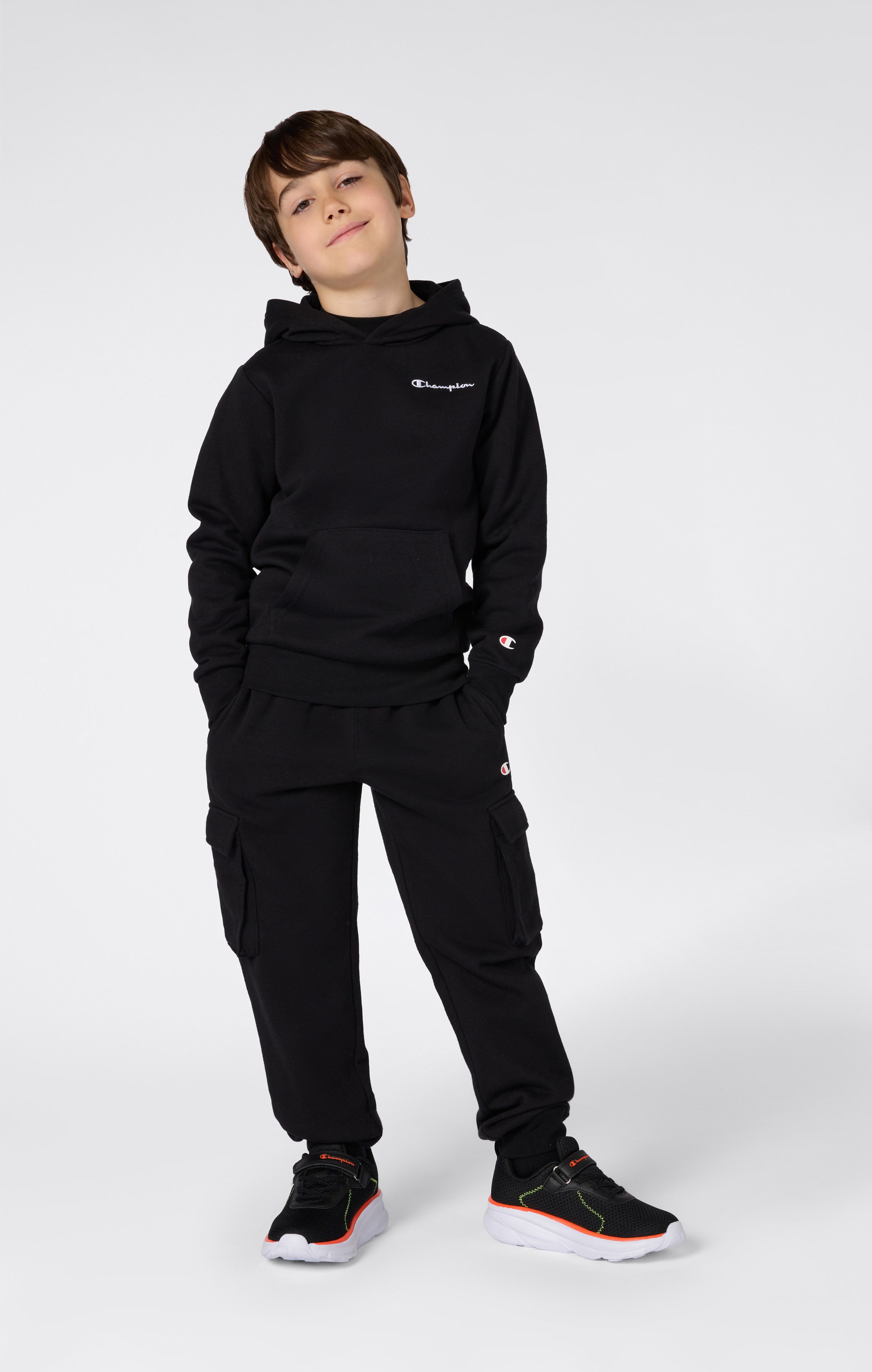 Champion Kapuzensweatshirt SPORTWEAR HOODIE Standard Fit mit Kängurutasche, aus Baumwolle und Polyester