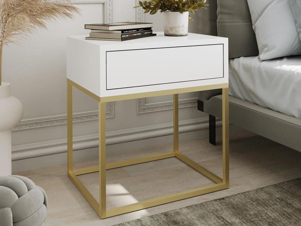 Beautysofa Nachttisch Kay (1 Schublade, 45 günstig online kaufen