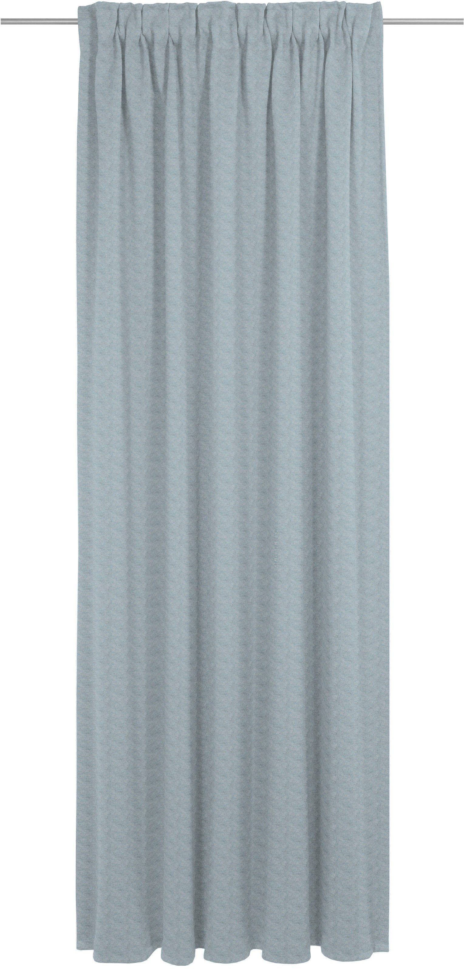 Jacquard (1 blickdicht, blau Vorhang Multifunktionsband Wirth, St), Torbole,