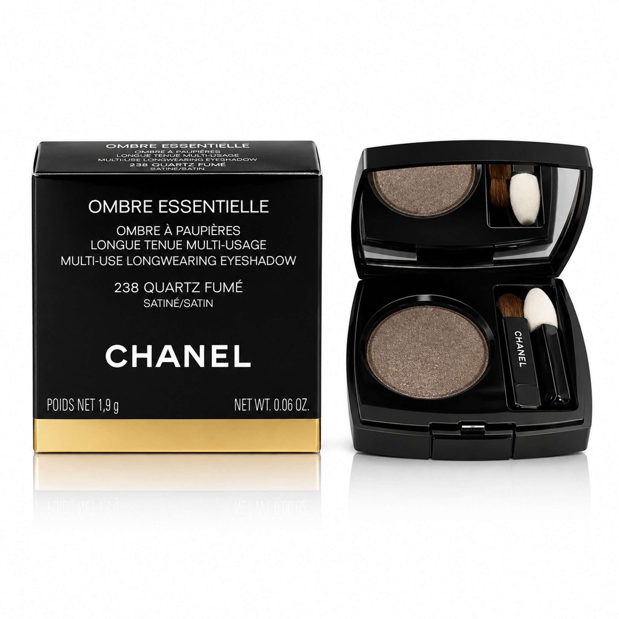 CHANEL Lidschatten Chanel Ombre Essentielle Multi-Use Longwear 238 Quartz Fume Eyeshadow