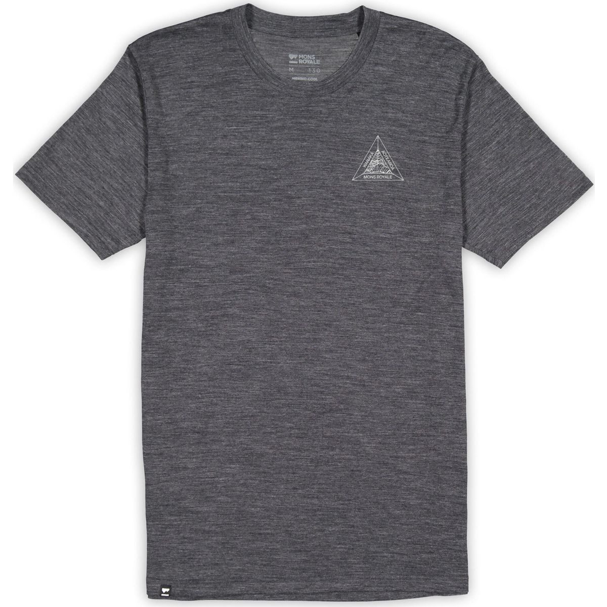 Mons Royale Kurzarmshirt Zephyr Merino Tencel™ T-Shirt Komfortables T-Shirt aus Merino und Tencel, das auch an heißen Tagen