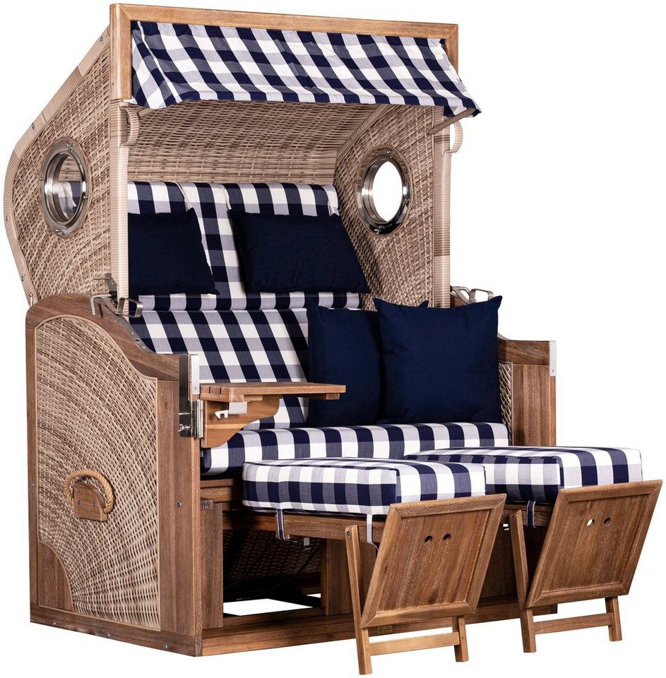 Strandkorb Rattan