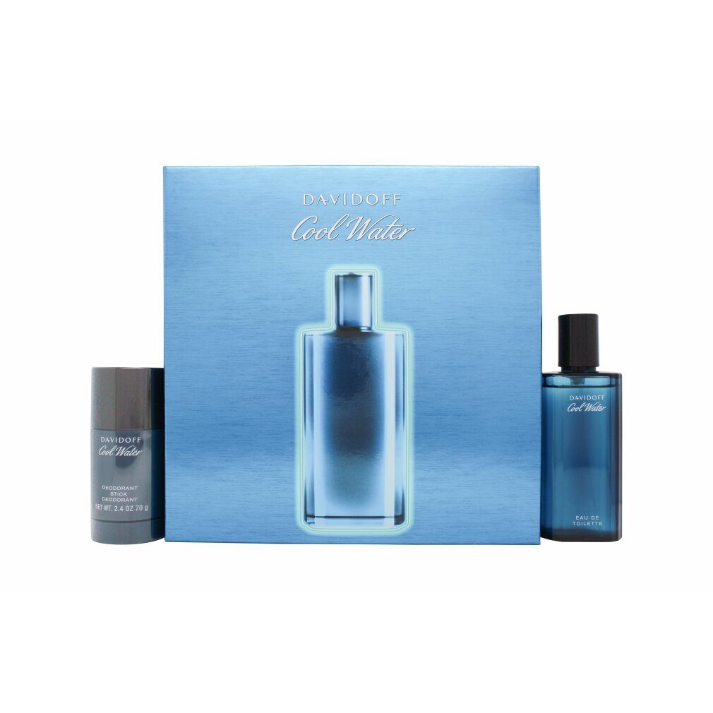 Duft-Set Cool Water Geschenkset 75ml EDT + 75g Deodorant Stick