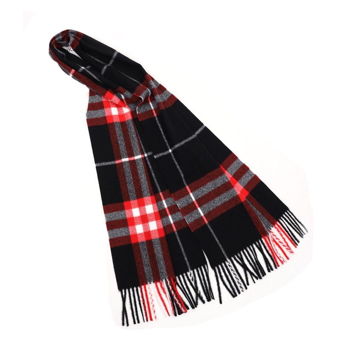 Winterschal Halstuch Plaid Männer Schwarz Frauen,für Jormftte für Luxuriöser winter Weicher und