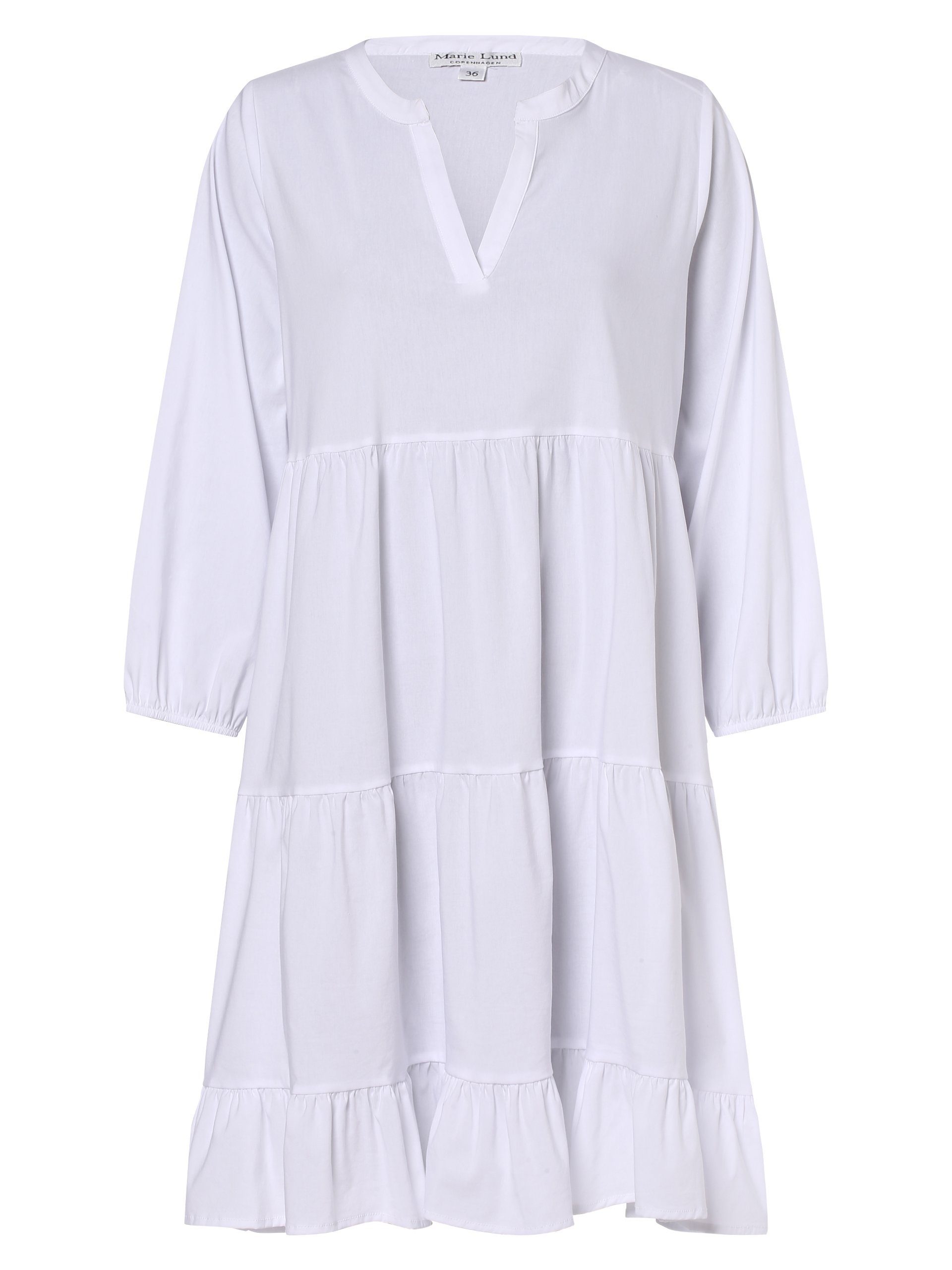 Marie Lund A-Linien-Kleid weiß