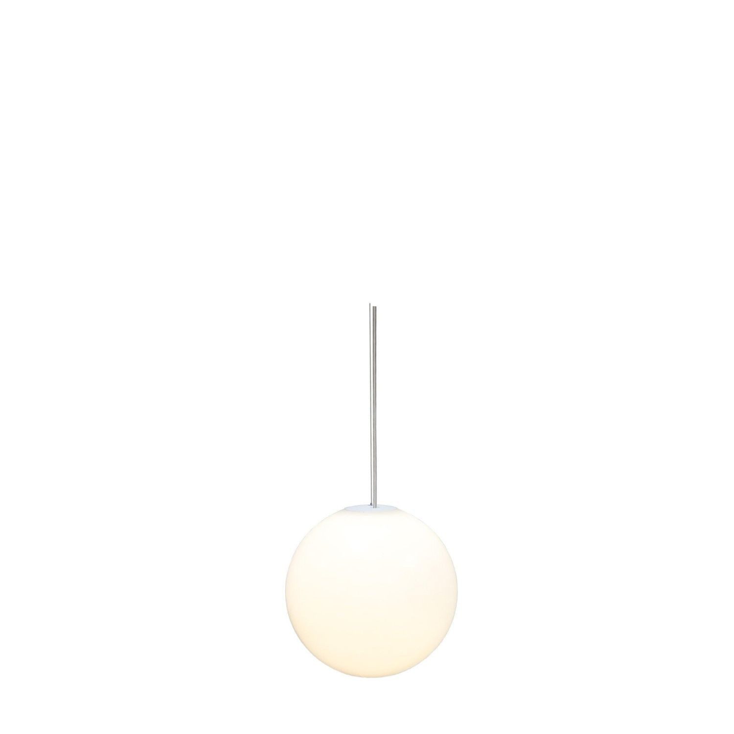 Licht-Erlebnisse Außen-Deckenleuchte WAKKAN, LED fest integriert, Akku LED kabellos Dimmer Farbwechsel 3000-6500 K Ø 25 cm IP54 Kugel