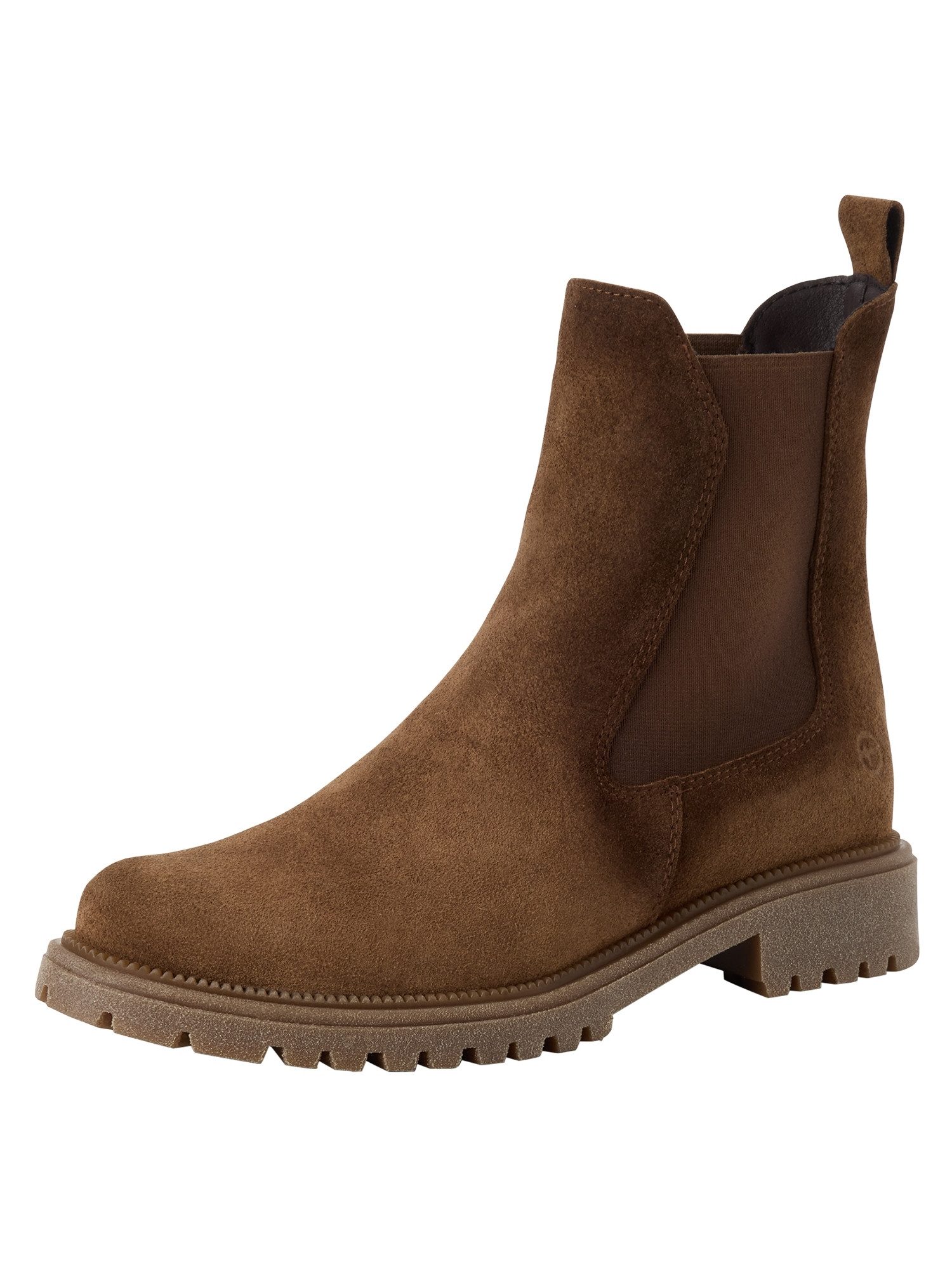 TOUCH-IT aus Leder Blockabsatz 1-25427-41 Chelseaboots