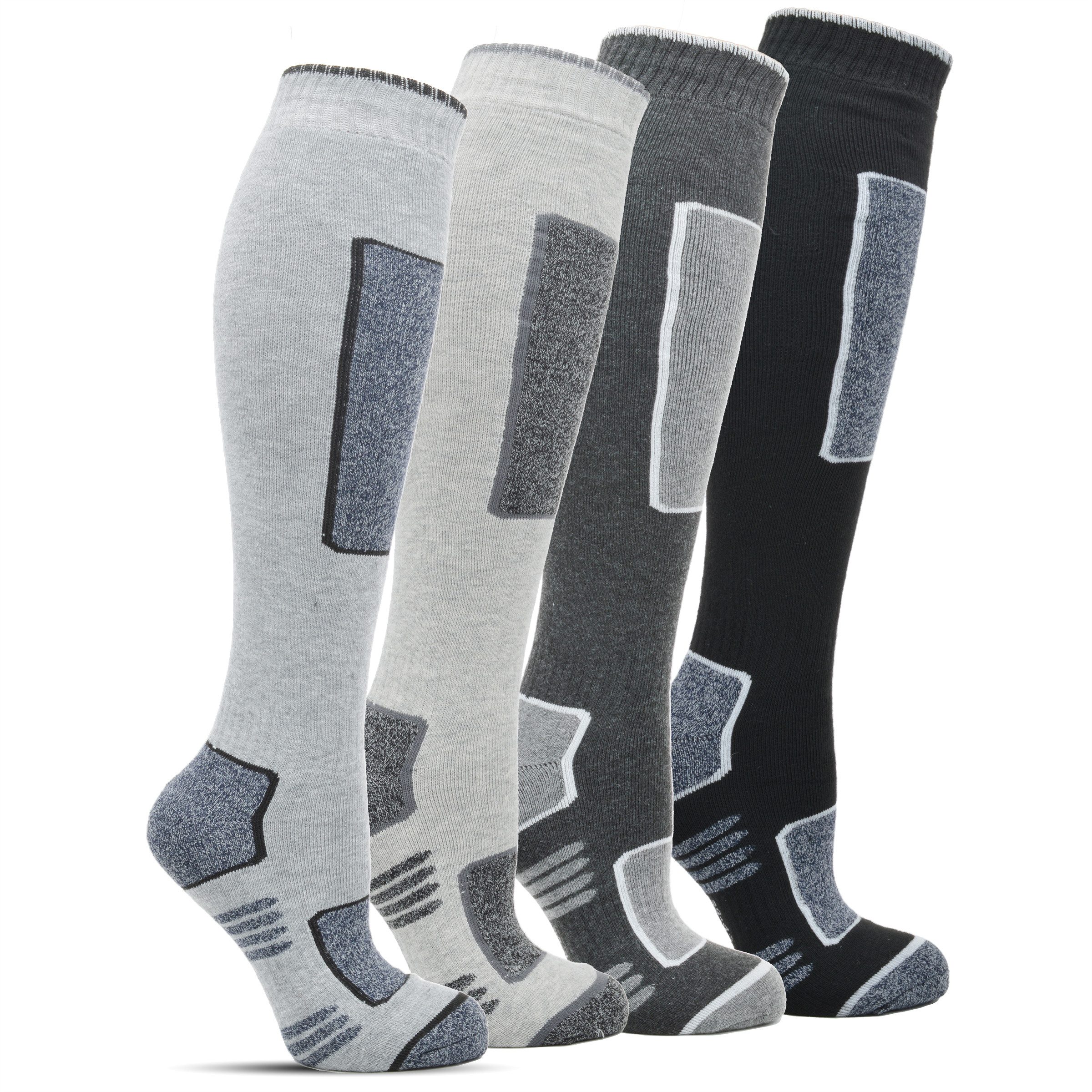 Frostfighter Skisocken Herren Ski-Kniestrümpfe Thermo Skistrümpfe (4-Paar) günstig online kaufen