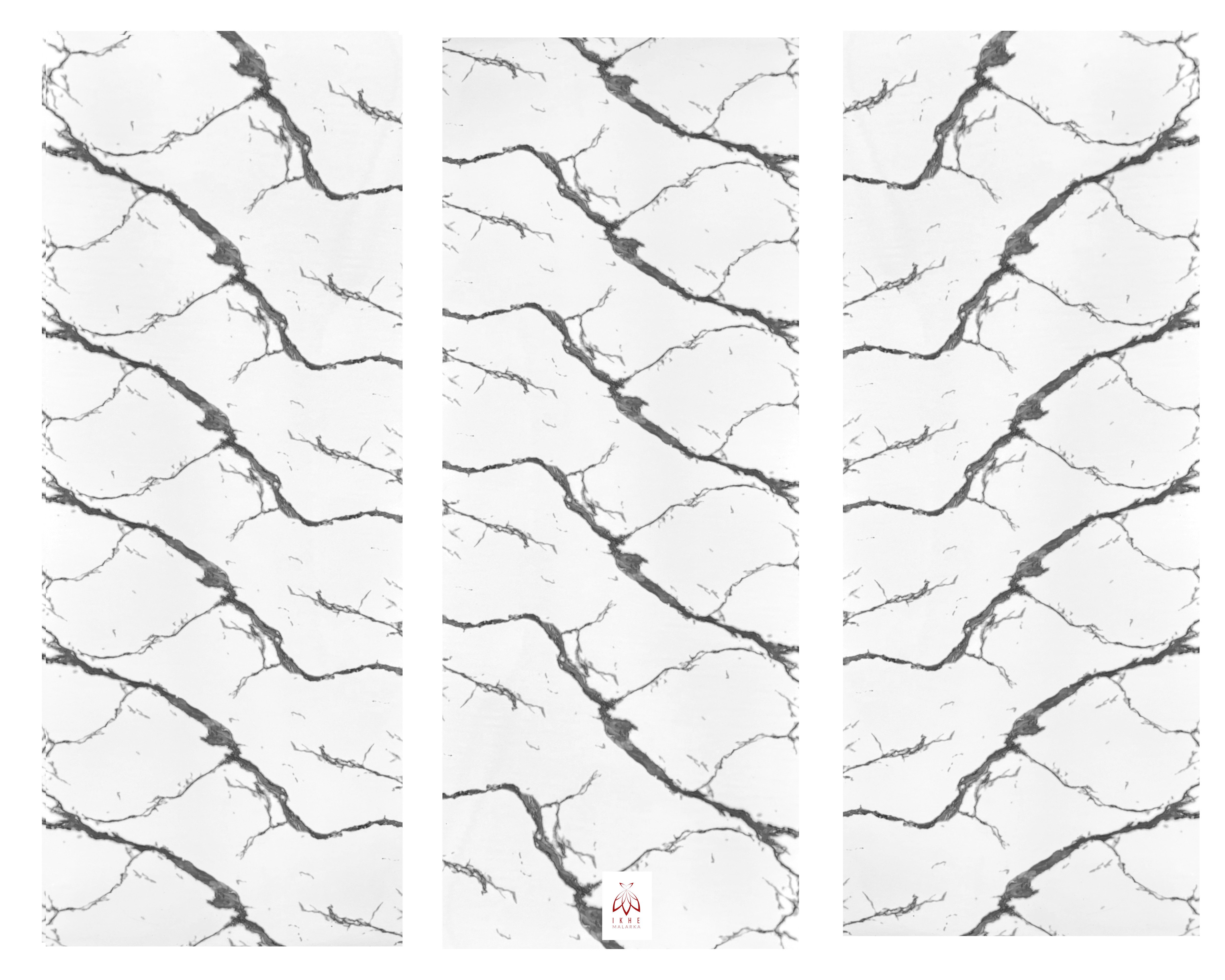 IKHEMalarka Wandpaneel Selbstklebende Flexible Schaum-Wandverkleidung 1,8 m², BxL: 60x300 cm, 1,8 qm, (1 Rolle = 1,8 m², 300x60cm) Schall- und wärmeisolierend,  – Bild 2 von 5