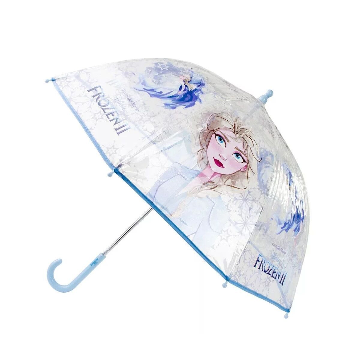 Disney Stockregenschirm Disney Eiskönigin Ice Qüen Kinder transparenter