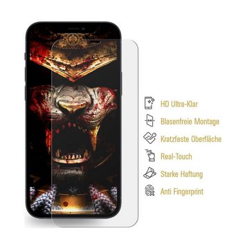 Protectorking Schutzfolie 1x Hydropanzerglas für iPhone X HD KLAR FLEXIBLER Displayschutz Schutz, (1-Stück), Displayschutzfolie, Panzer Schutz, NANO ANTI-SHOCK HD KLAR