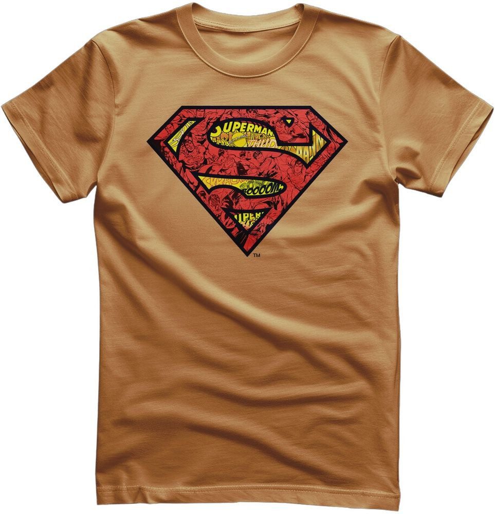 Superman T-Shirt Superman Mash-Up Shield T-Shirt