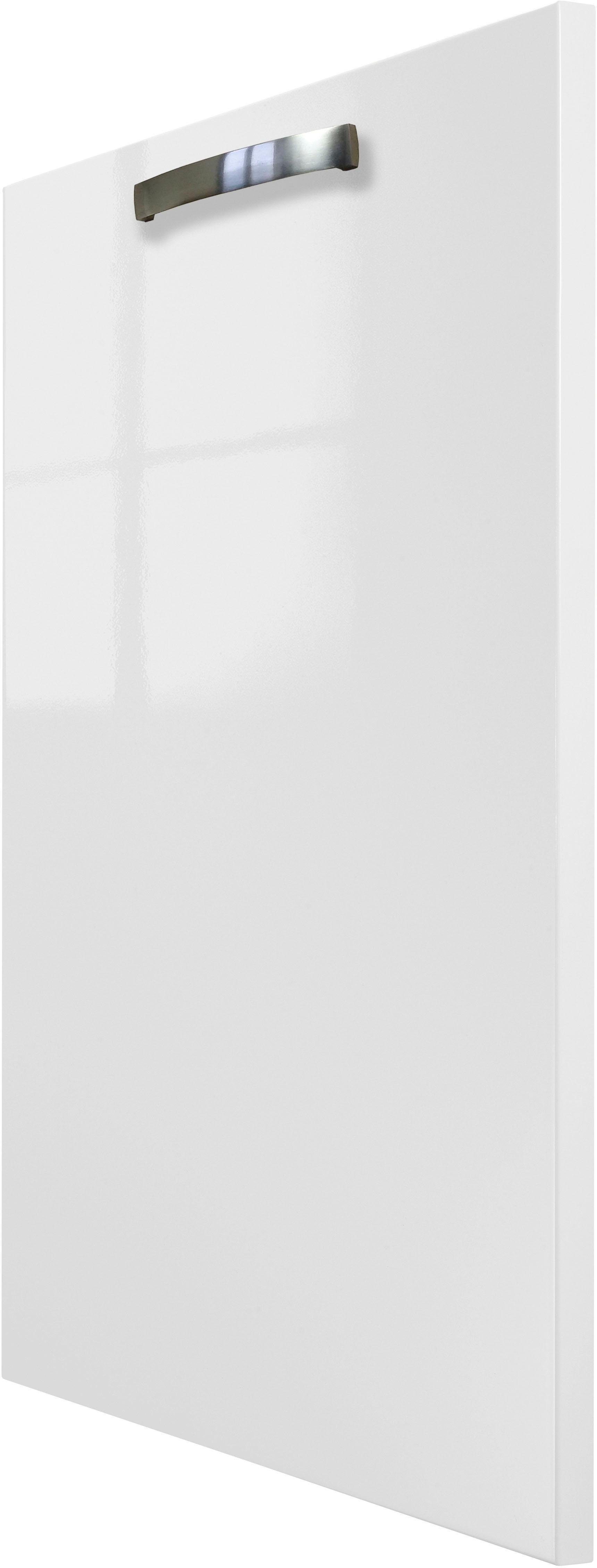 OPTIFIT Frontblende cm Cara, Geschirrspüler Weiß Tür für vollintegierbaren 60 Hochglanz/Weiß