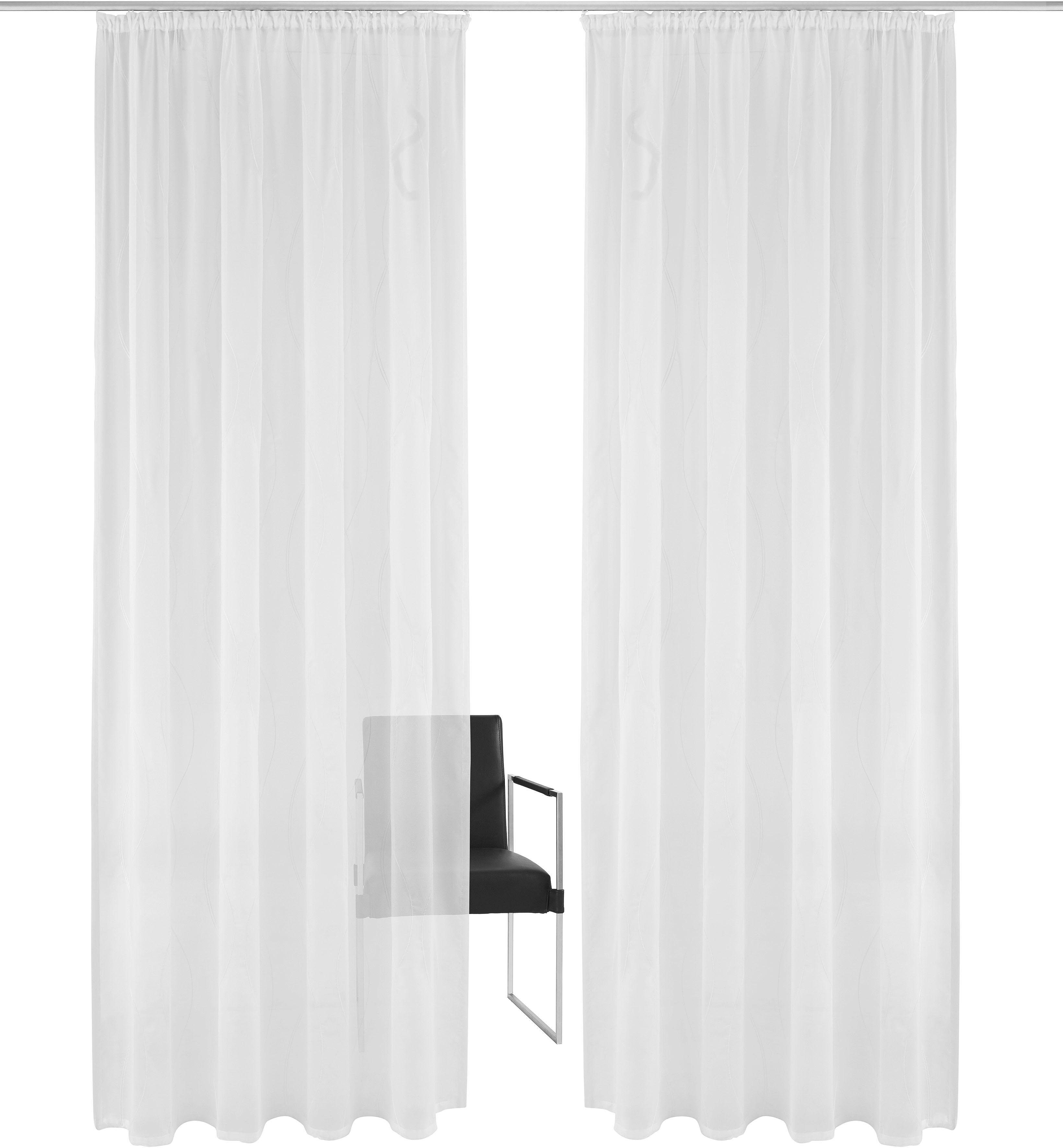 my home Gardine Mila, Kräuselband (1 günstig online kaufen
