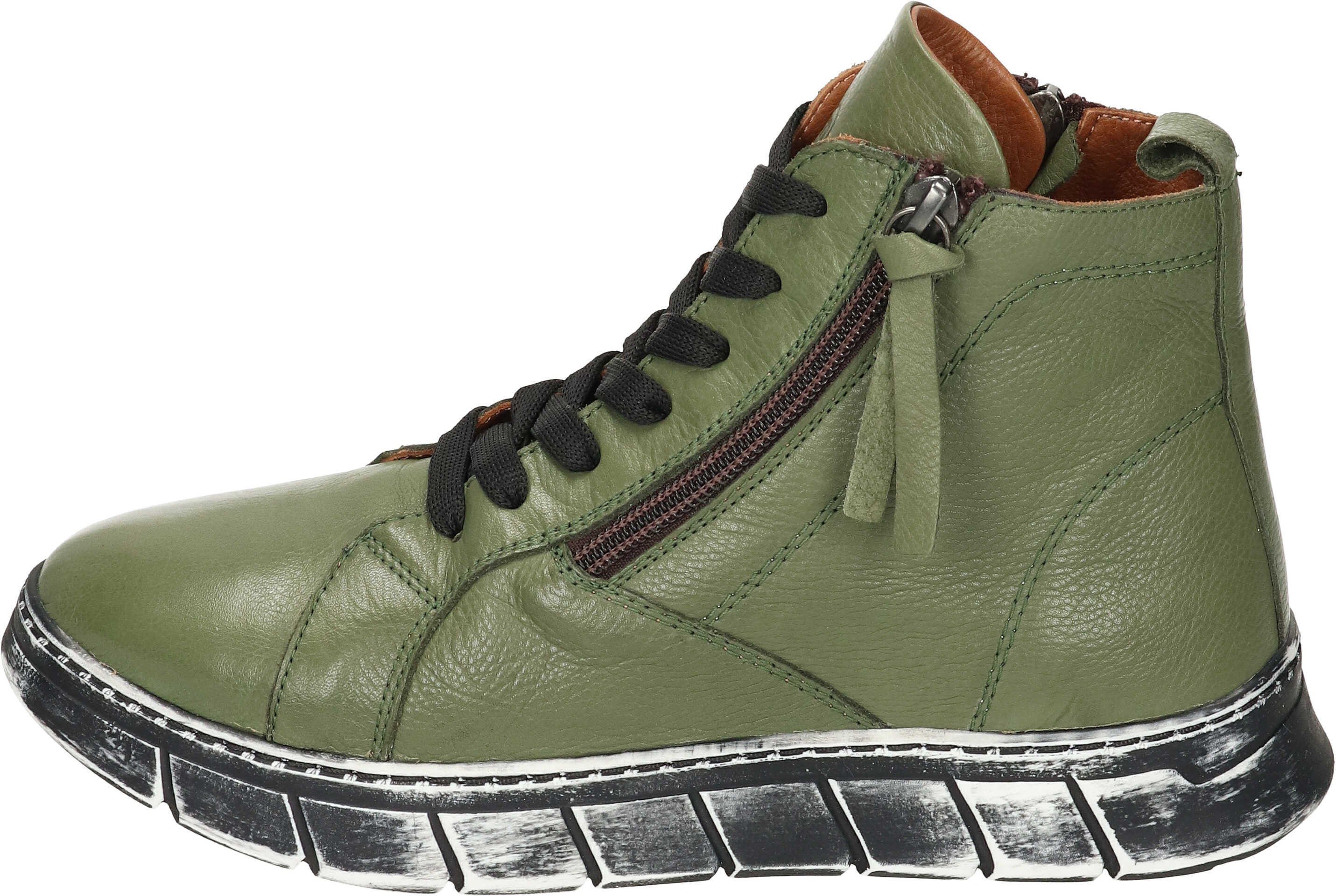 Manitu Sneaker Schnürstiefelette aus echtem Leder günstig online kaufen