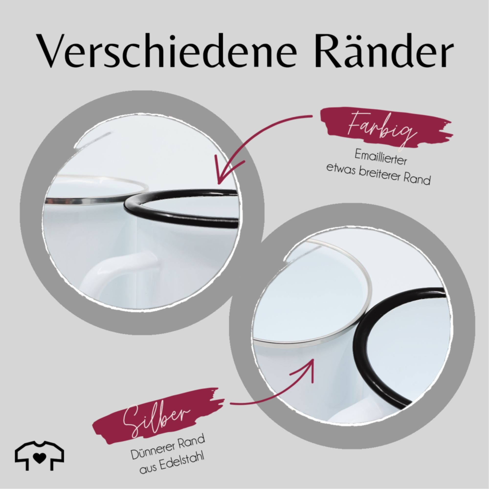 Shirtracer Becher Ein Glühwein Swei Glühwein, Wichtel, Weihnachten, Weihnachtsmarkt, 1-tlg., Stahlblech, Weihnachtstasse