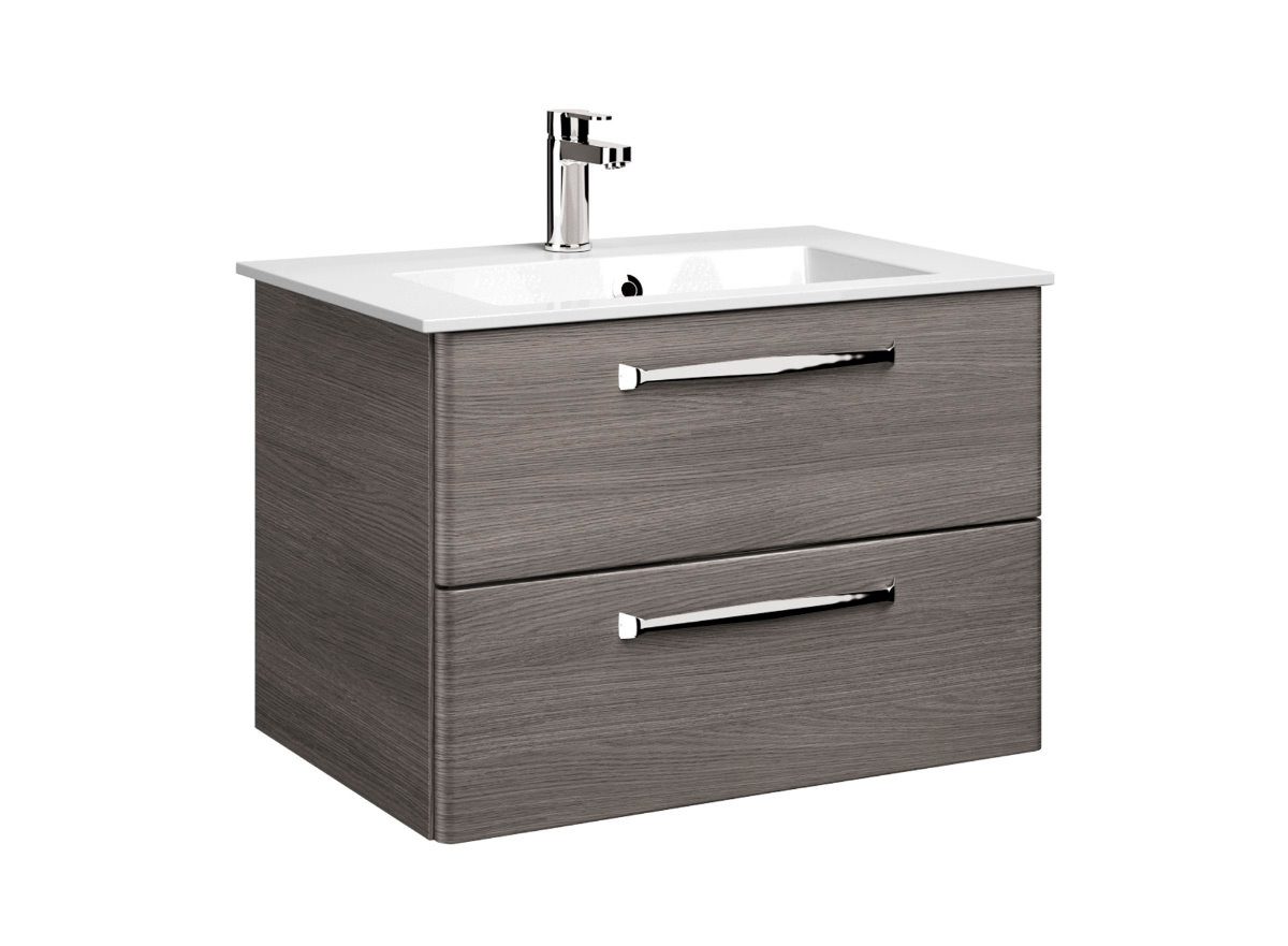 PELIPAL Waschbeckenunterschrank TRENTINO 770/800 Waschtischunterschrank / Graphit / 10.197513 LIEFERUNG OHNE WASCHBECKEN & ARMATUR