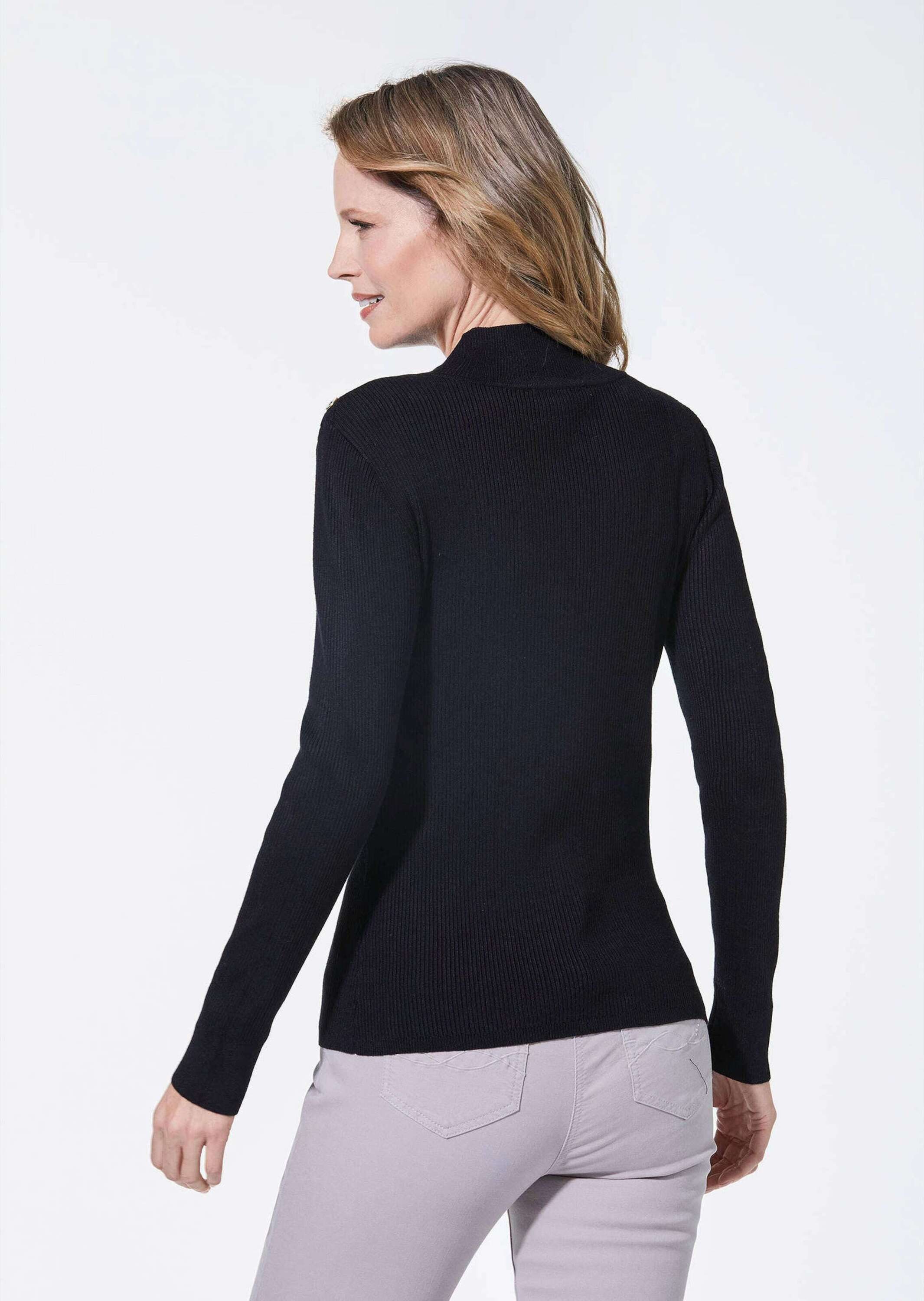 cable & gauge Strickpullover Rippenpullover günstig online kaufen