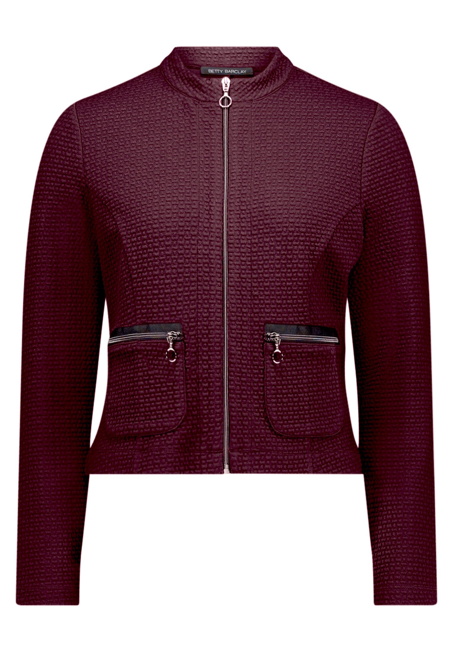 Betty Barclay Sweatjacke Damen mit Reißverschluss