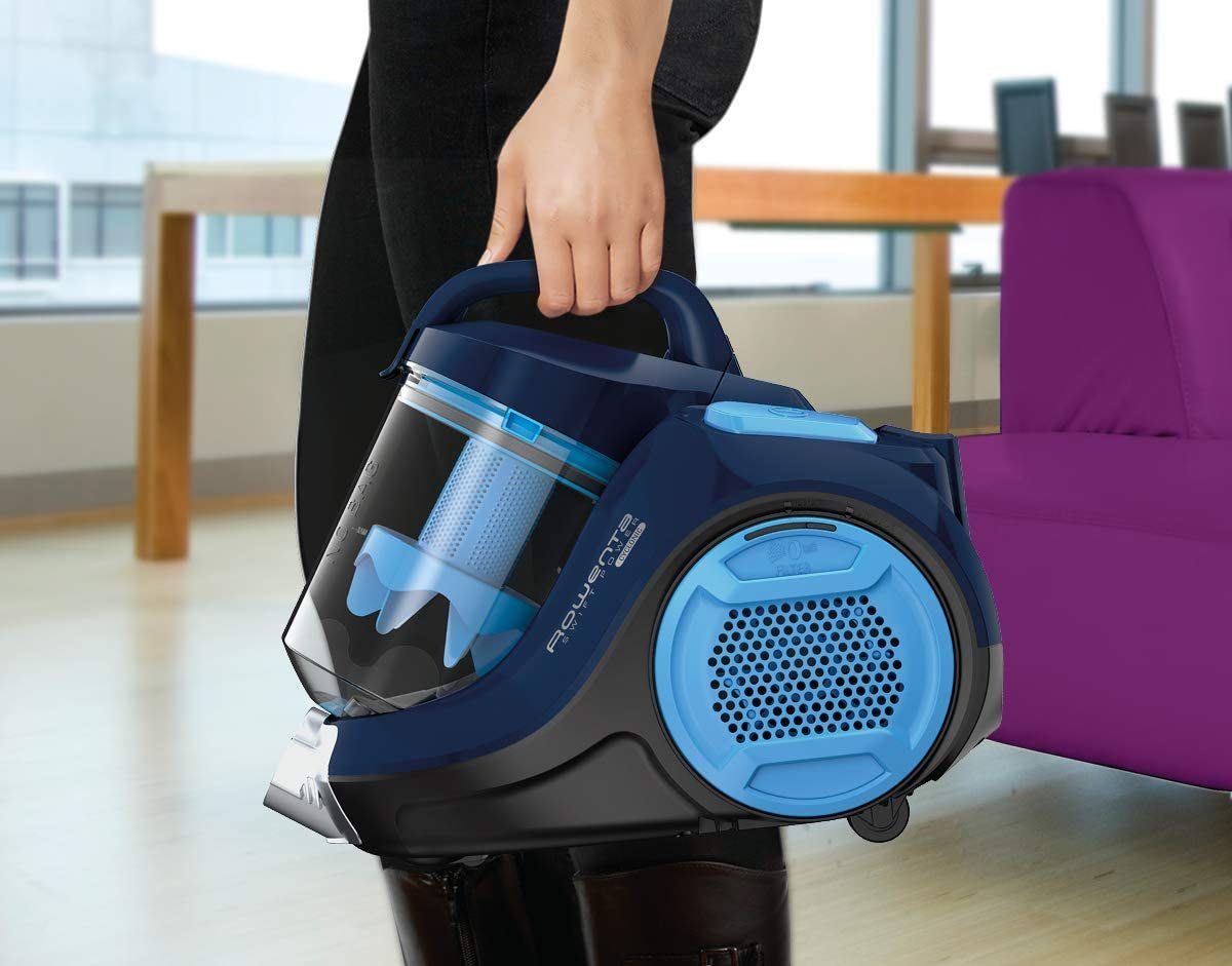 Rowenta Bodenstaubsauger Rowenta Swift Power Cyclonic Home & Car Staubsauger ohne Beutel, 750 W, Großer Tank & Zubehör für Zuhause und Auto & Zyklonsystem