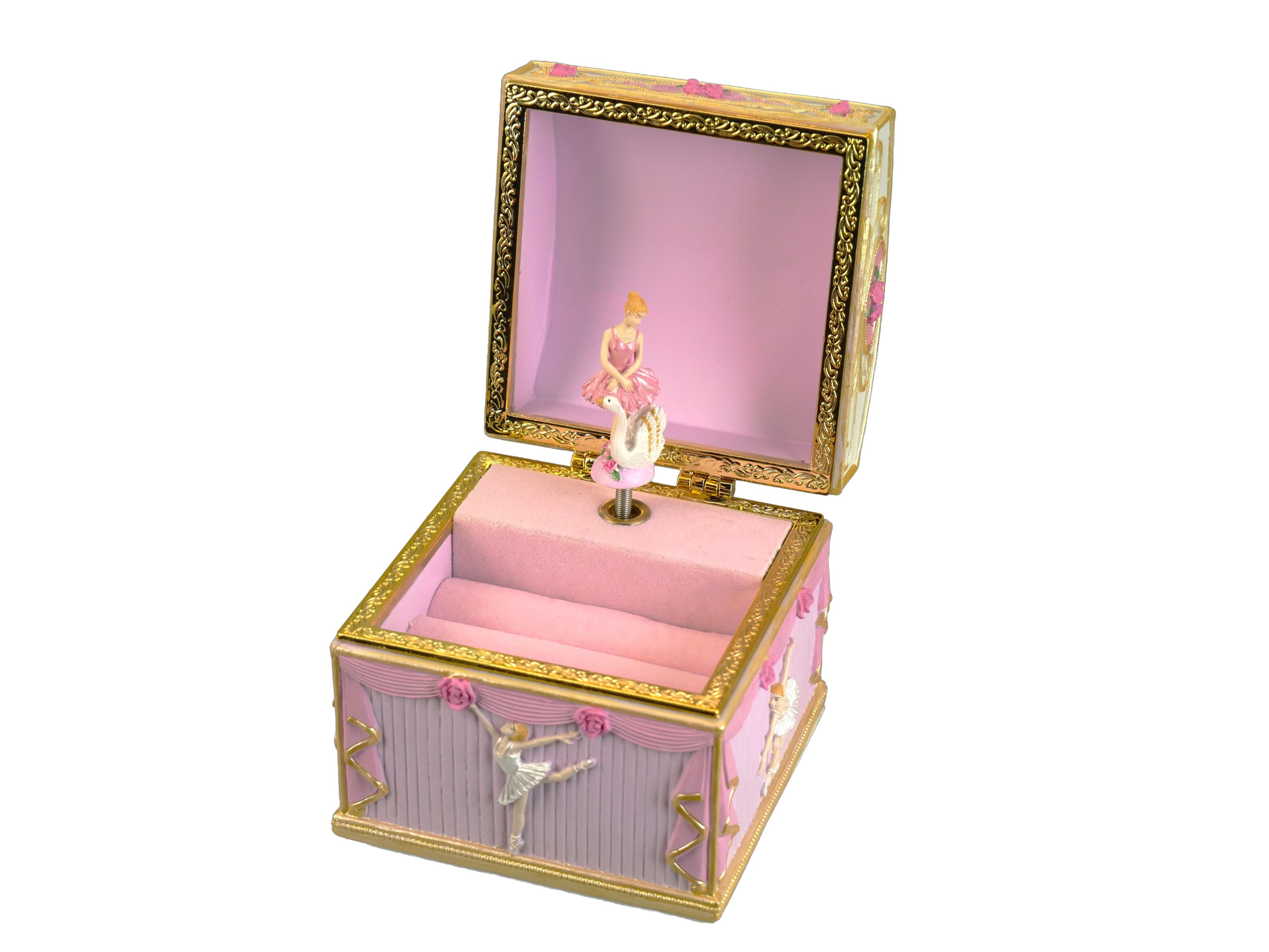 Musicboxworld Spieluhr Ballerina Erinnerungsbox aus Keramik