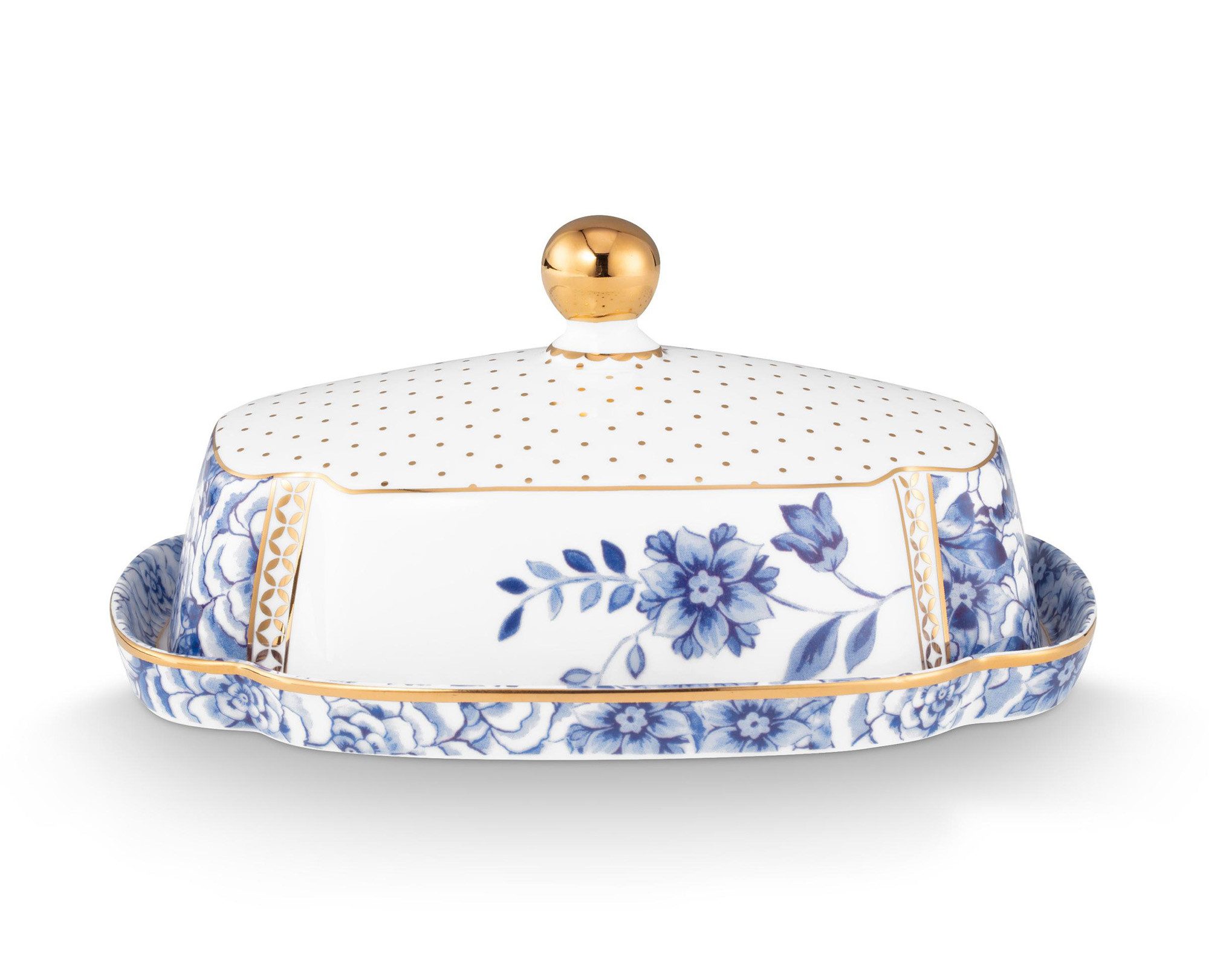 PiP Studio Geschirr Pip Studio Butterdose Royal, White