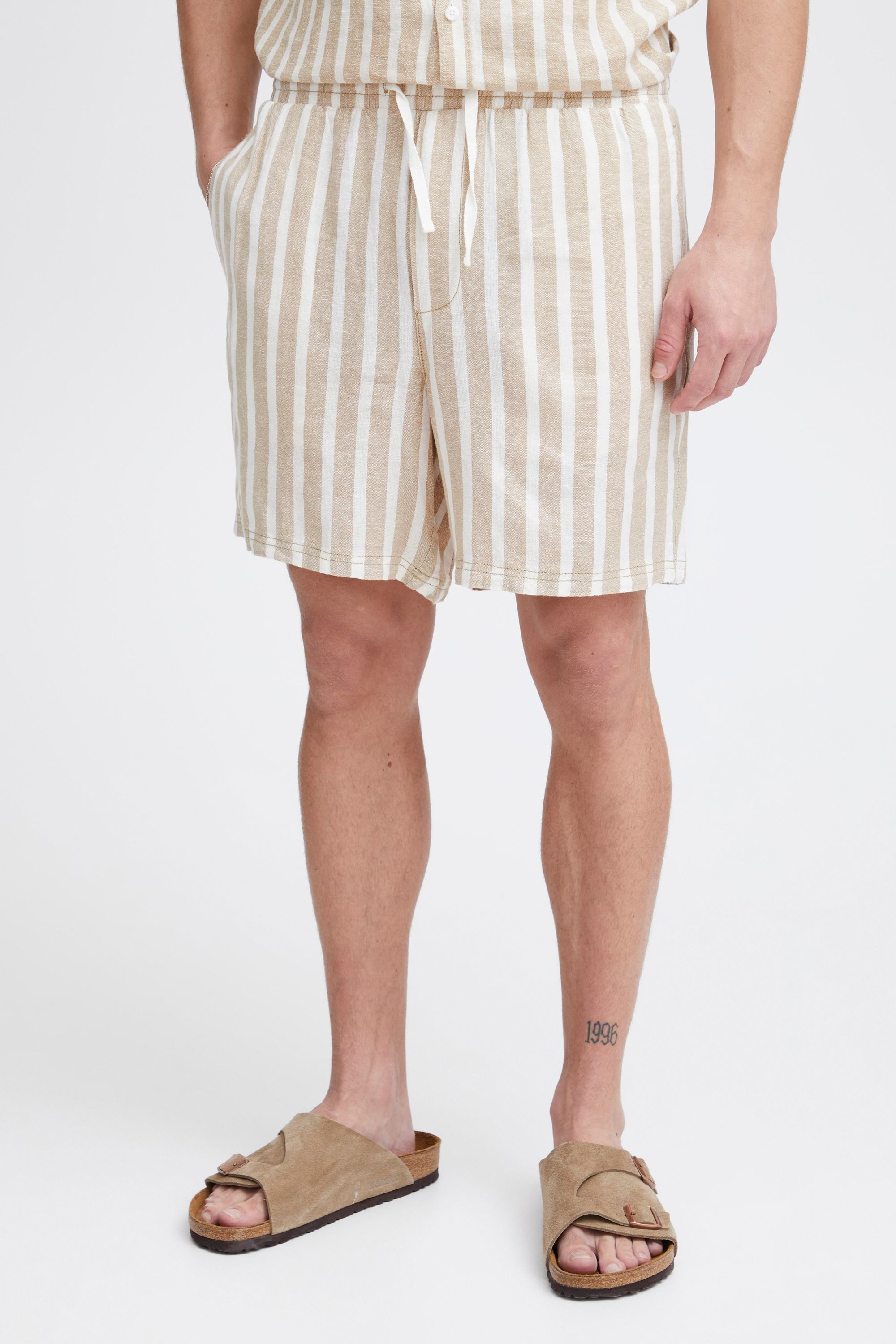 !Solid Chinoshorts SDFried Shorts aus Leinenmix