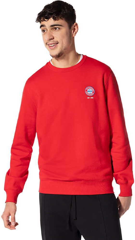 FC Bayern München Rundhalspullover Sweatshirt Essential