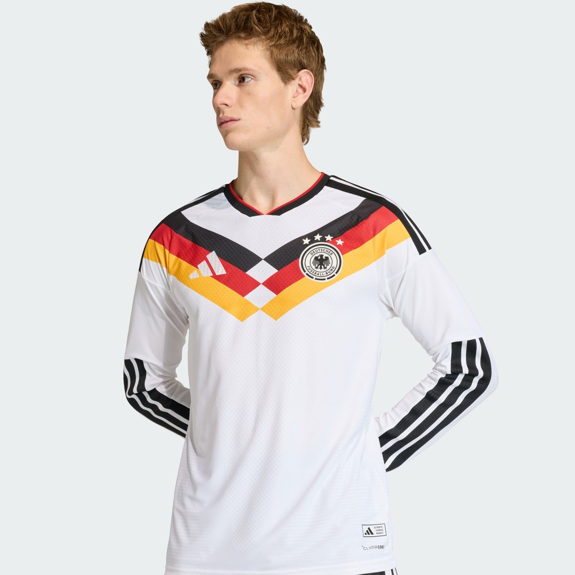 adidas Performance Fußballtrikot DEUTSCHLAND 26 AUTHENTIC HEIMTRIKOT, LANGÄRMLIG (1-tlg)