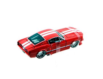 Maisto® Modellauto Ford Mustang GT500 '67 (rot), Maßstab 1:24