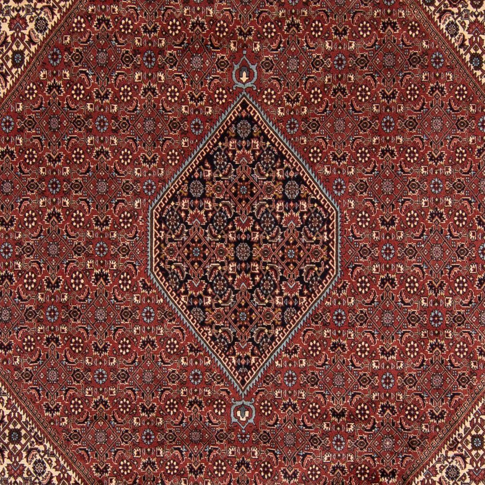 Orientteppich Perser - Bidjar - Zertifikat x - 250 mit Höhe: mm, 342 Wohnzimmer, morgenland, 15 cm rechteckig, Einzelstück Handgeknüpft, braun