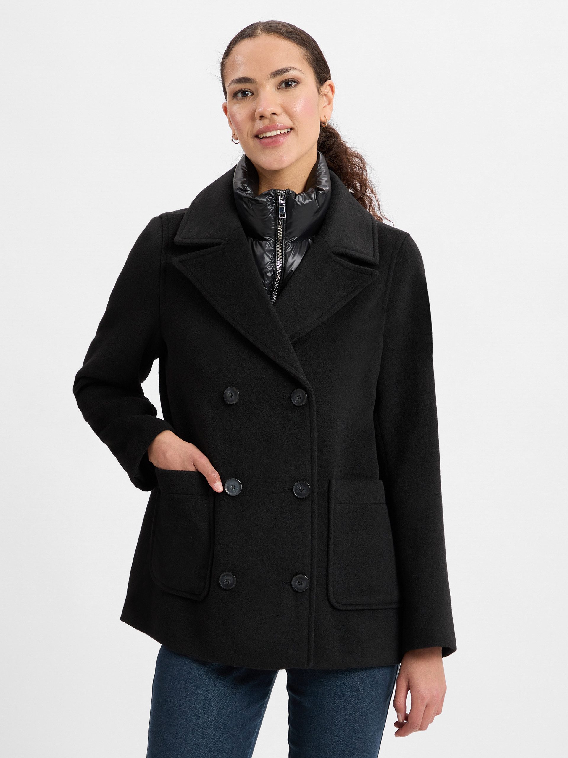 s.Oliver Cabanjacke, ohne Kapuze, mit herausnehmbarem Inlay günstig online kaufen