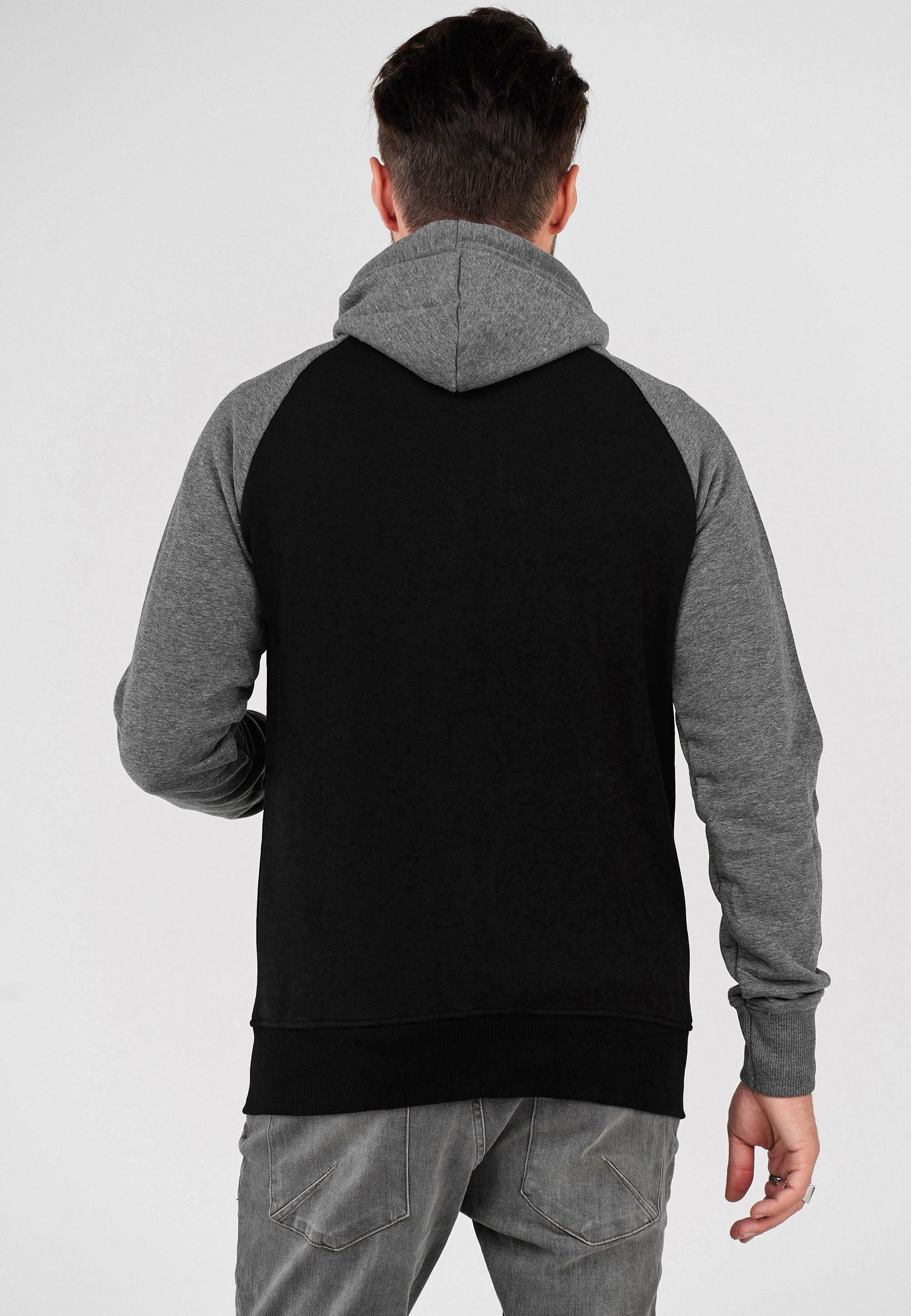 behype Sweatjacke HENRAY mit erhöhtem Kragen