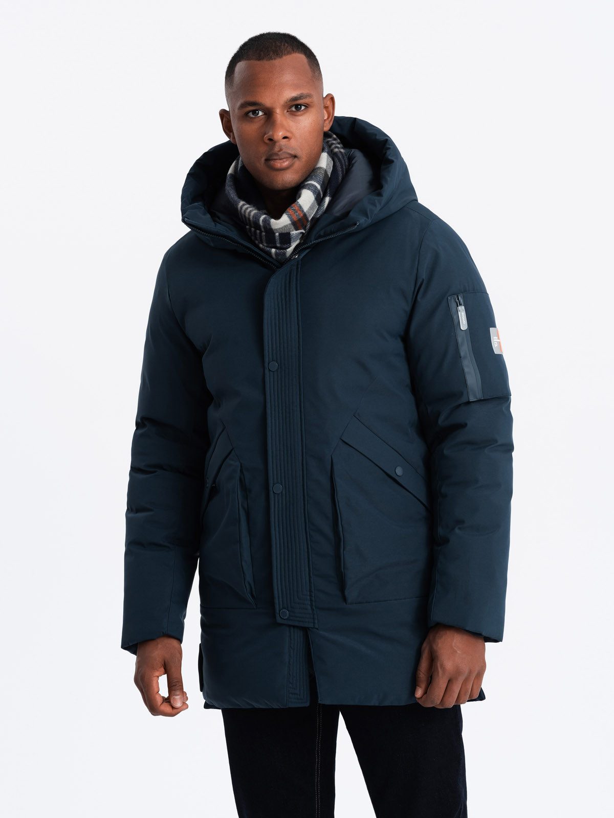 OMBRE Outdoorjacke Lange Herren-Saisonjacke im Outdoor-Stil günstig online kaufen