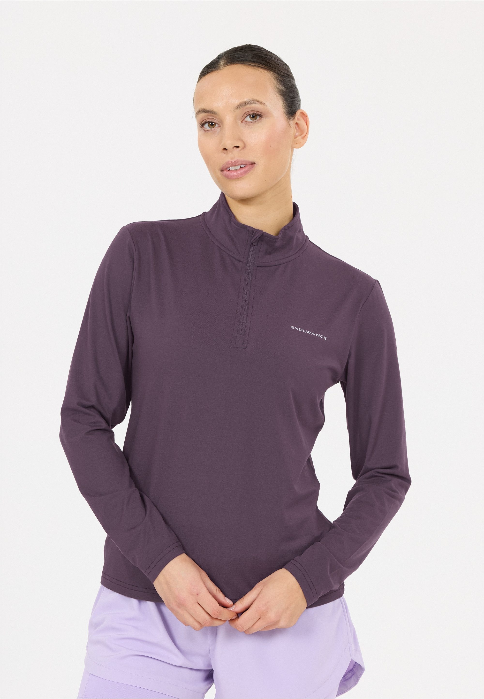 ENDURANCE Funktionsshirt Aileen aus schnelltrocknendem Funktionsmaterial