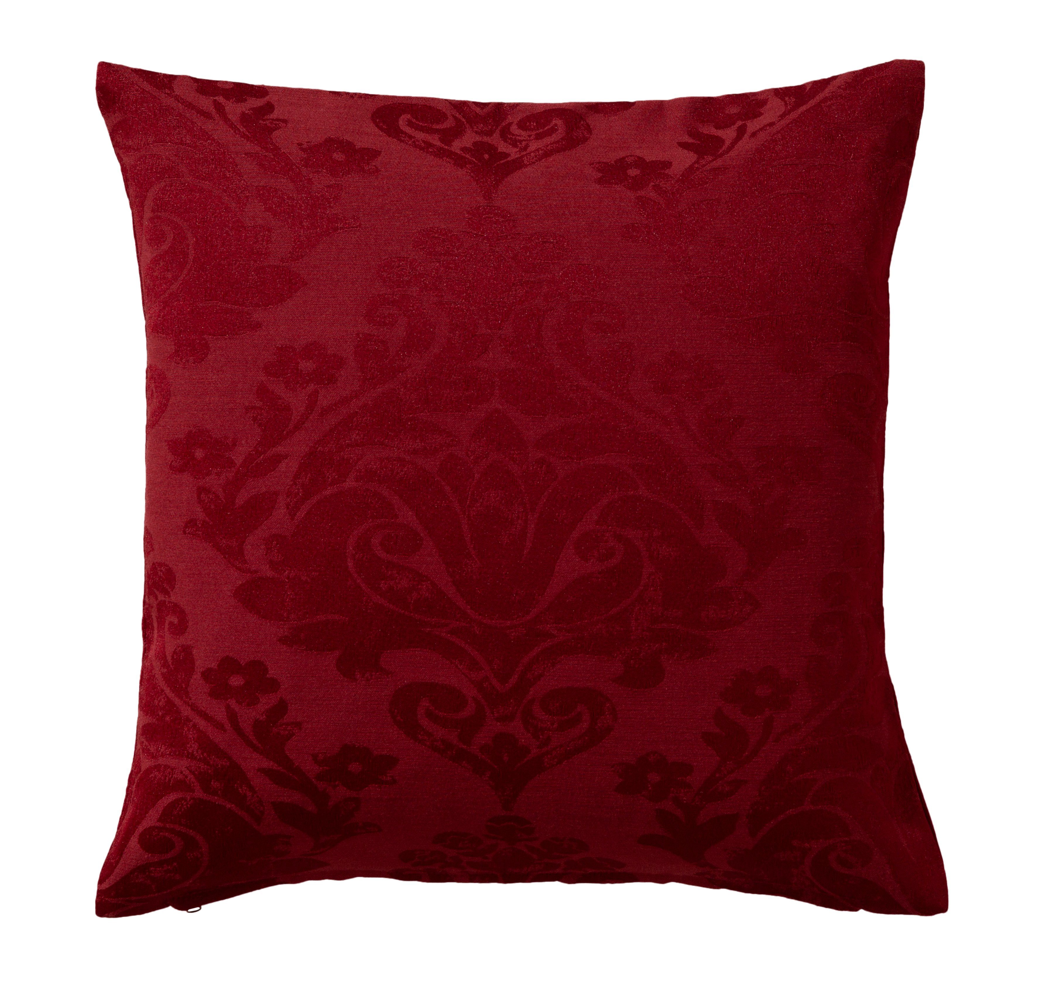 Kissenhülle (1 Dreams Jacquard Ornament, Stück), rot