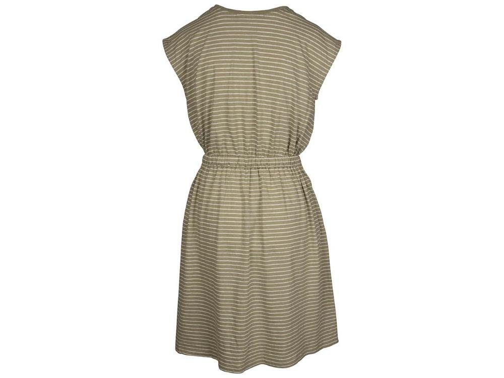 ORGANICATION Jerseykleid ORGANICATION Bio-Damen Kleid, ärmellos, gestreift